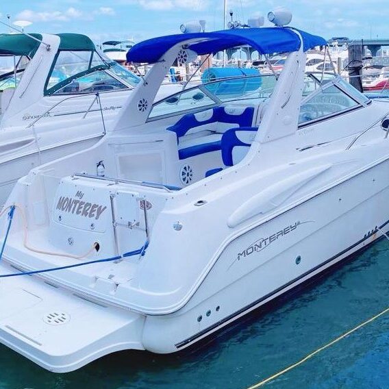 34' Monterey South Florida Yacht Charters
